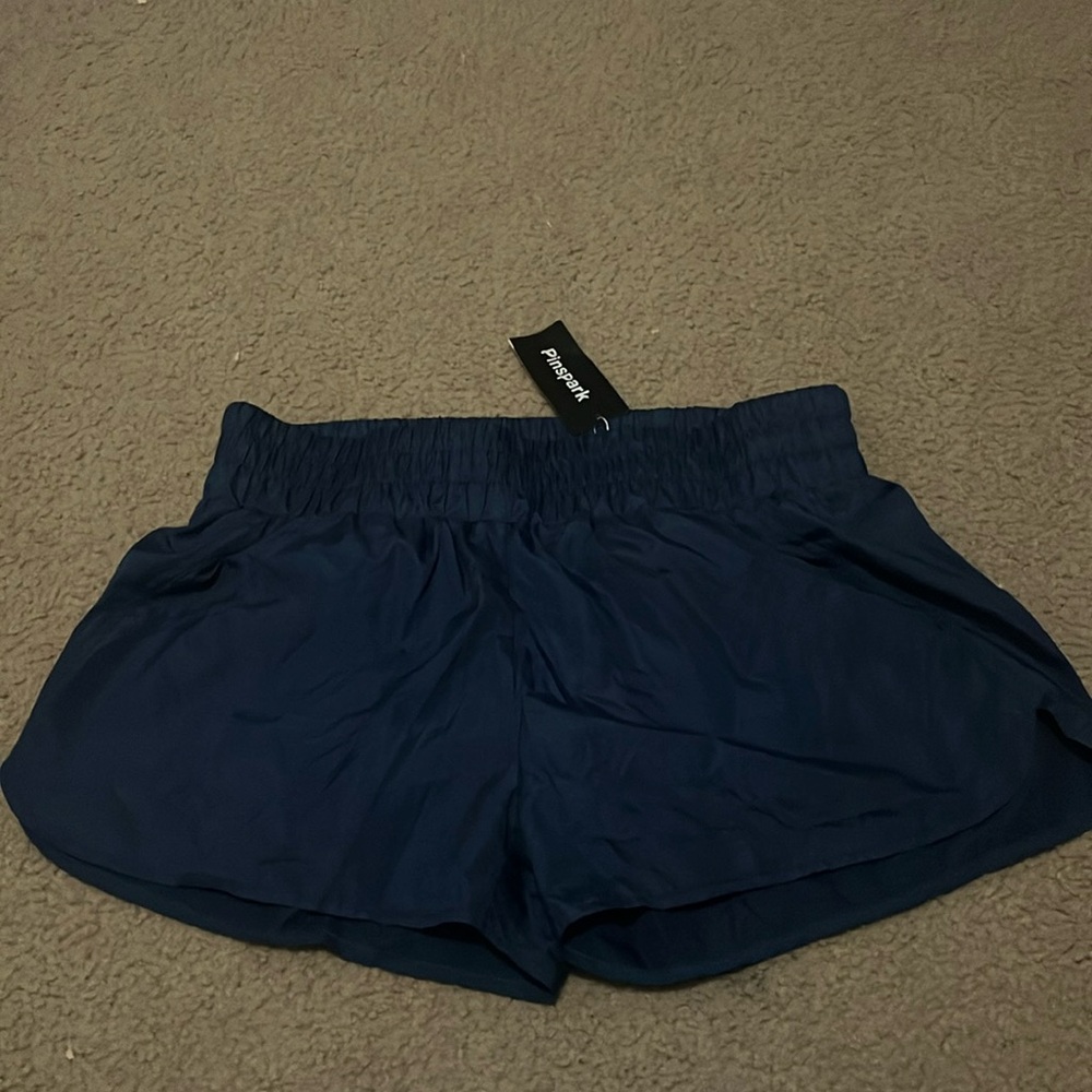 Pinspark Women's Navy Blue Shorts